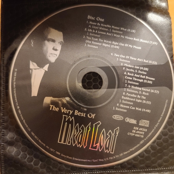 CD Projects Faux Leather Black 24 CD Hinged Case WITH CDS - Picture 7 of 12